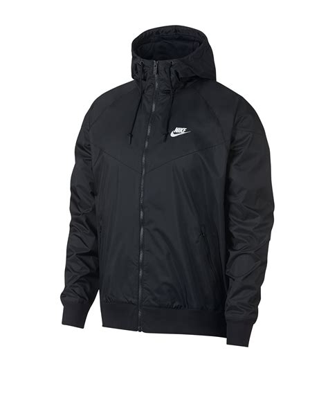 nike windrunner kapuzenjacke schwarz f010|nike windrunner leather jacket.